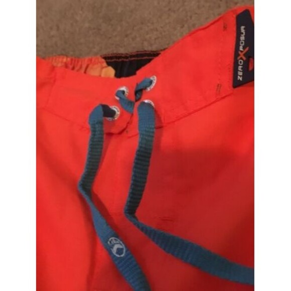 ZeroXPosur Boys Graphic Print Swim Shorts with Built In Briefs Size S 8 - Picture 6 of 11